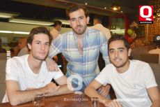 Juan Carlos Lomelín Fox, Gerardo Gutiérrez y Emmanuel Mercado