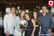 Luis Andrés López, Tavo López, Lulu Ceccopieri, Melissa López y Daniela López