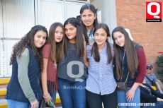 Regina Segoviano, Karyme Flores, Ana Pau Moncada, Estefanía Serna, Montse Chávez y Begoña Segoviano
