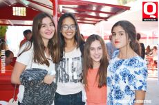 Valentina Nieto, Ana Cantera, Karen Macías y María Orozco