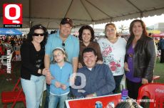 Familia Sabag, Familia Delgado,  Acompañados por las maestras Monica  Delgado y Miqui Ramírez