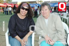 Lorena Solis de Gómez y Delia Godinez