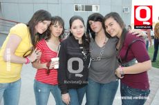 Magela Huerta, Fer Acosta, Mariana Duran, Sofí Sabalgoitia y Fer Guzmán