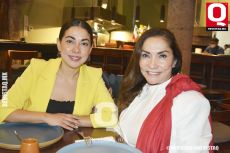 Itzel Reyes y Luz Elena García