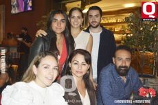 Ivanna García, Valeria García, Mariano López, Luisa García, Blanca Lahud y Juan Antonio García