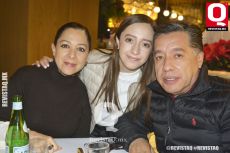 Jassen Guerrero, Evelin García y Natalia Guerrero