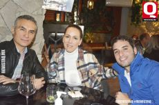 Jorge Andrade, Lorena Andrade y Jorge Andrade