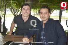 Alonso Estrada y Juan Pablo Flores