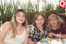 Daniela García, Ana Rosa Martínez y Gisela Uhlig