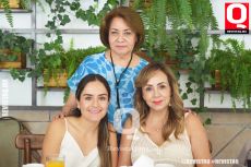 Fernanda Maldonado,  Eloísa Sánchez y Irma Martínez