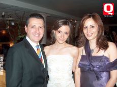 Alejandro Mateos,Vaitiare Mateos y Blanca Bear de Mateos