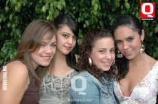 Rocio Fuerte,Andrea Saenz,Andrea García y Pili de Arondo