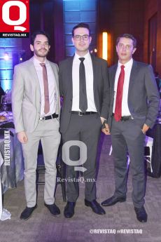 Alejandro Manrique, Santiago Saldívar y Gustavo Márquez