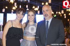 A   Tatiana Zermeño, Alejandra Gómez y Alejandro Gómez.