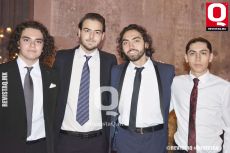 Juan Pablo Helguera, Rodrigo Pelayo, Andrés Moreno e Iván Moreno