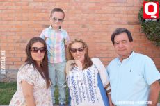 Carmen Hernández, Renato Hernández, Chayito Escobar y Hugo Mancilla