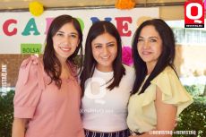 Gina Lair, María José Vite y Belén de León