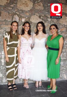 Beatriz Portillo, Melissa Barrera, Arena Fonseca y Adriana Temimilpa