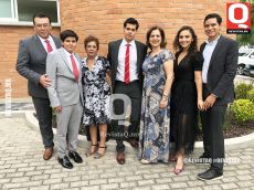 Rodrigo Ávila, Diego Ávila, Santiago Ávila, Araceli Álvarez, Lupita Santana , Paola Verdiguel y Salvador Ávila