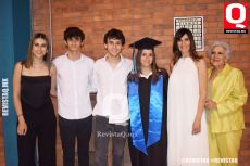 Fernanda Hernández, Fabricio Hernández, Cristóbal Lozano, Pamela Hernández, Karla Orozco y Norma Lozano