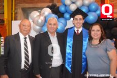Guillermo Sánchez, Horacio Flota, Enrique Flota y Beatriz Sánchez