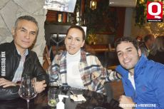 Jorge Andrade, Lorena Andrade y Jorge Andrade
