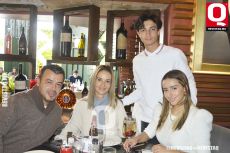 Juan Manuel Vallejo, Liliana Mesa, Sebastián Vallejo y Laura Vallejo