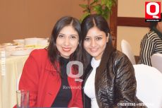 Gina Lair y María José Vite