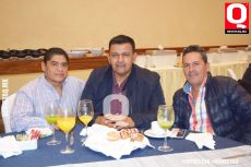 Martín Vargas, Roberto García y Horario Guerra