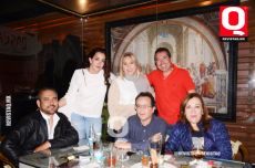 Rodolfo Guadarrama, Carolina Ramírez, Ángeles Pacheco, Jorge Macias, Martín Briseño QEPD y Ángeles de Briseño