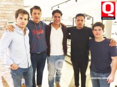Rodrigo Vieyra Martinoli, Carlos Villalobos Gallardo,Marco Muñoz, Diego León y Bruno Machiavelo
