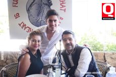 Veronica Hernández, Sebastián Torres y Patricio Torres