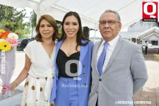Pilar Islas, Ximena Lugo y Rogelio Lugo