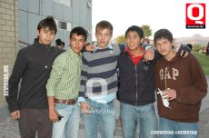 Uriel Martínez, Gerardo Ayala, Guillermo Loza, Diego Matus y Alberto Falla