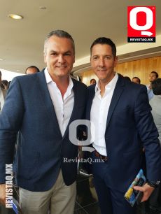 Daniel Villaseñor y Gustavo Ascencio Origel