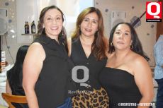 Adriana Larreategui, Lorena Ortega y Mayela Lobato