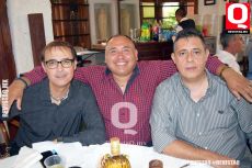 Nacho Fuentes , Alex X y Daniel el ( Roca)