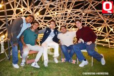 Esteban Ramírez,  Mauricio Rodríguez,  Andres Sánchez, Carlos Durán y Leonardo Orozco