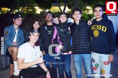 Lorenzo de León,  Leire Castillo,  Daniel Sopeña,  Victor Samudio,  Mikel Descalzo,  Miguel Ramírez y José Emilio Telles