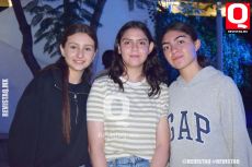 Renata Ramírez,  Natalia Torres y Ara