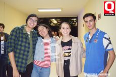 Víctor Anguiano,  Valeria Ramírez,  Ivanna Oliveira y Hector Camarena