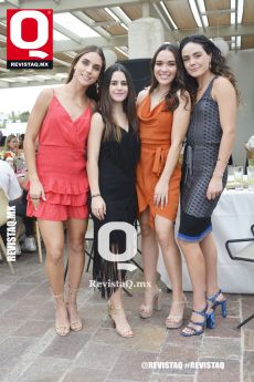Daniela Villanueva, Camila Toriello, Giovanna Moreno y Andrea García Sainz