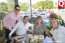 Axel Mondragón, Jorge Mondragón, Lupita Mondragón y Jorge Mondragón
