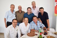 Carlos Abugaber, Carlos Monroy, Paco Roel, Pollo Tejada y Juan Carlos Muñoz