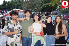 Roberto Ortuño, Mateo Casas, Cami García, Elsa Alaníz Vela y Michelle Godínez