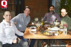 Sugey Vega, Raúl Villegas, Ismael Padilla y Blanca García