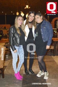 Lavinia Gutiérrez, Karla Canudas y Lorena González