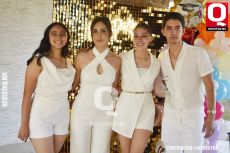 Estefanía Valadez Ortiz, Camila Guijarro Valadez, Paulina Jiménez Peredo y Erick Vaca Fonseca