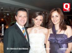 Alejandro Mateos,Vaitiare Mateos y Blanca Bear de Mateos