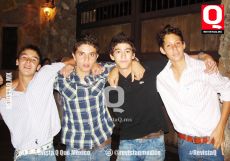 Fabian Hernández, Hugo Aranda, Lalo Vázquez y José Luis Sánchez